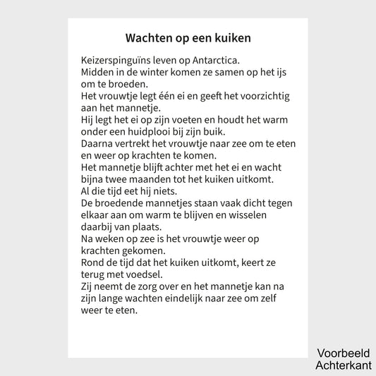 Wachtkamerkaarten Wachten – 40 natuurverhalen